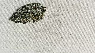 Learn How to Do a 3D Flower - Hand Embroidery????????????????