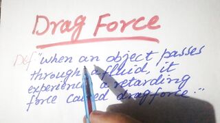 Drag Force