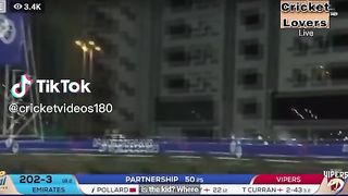 Pollard smash long six,on the road,