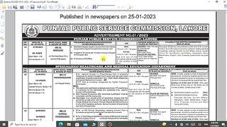 Ppsc new jobs