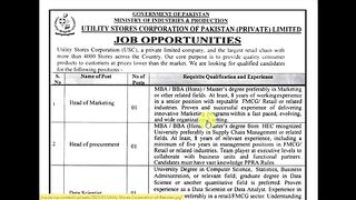 Utility store jobs
