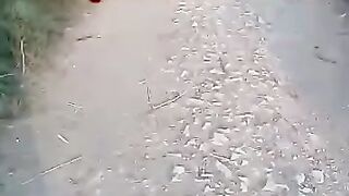 destroyes of road