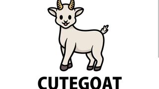 So cute little goat