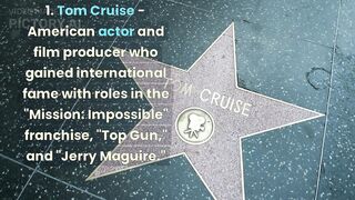History of Top 10 Famous Actors in the World