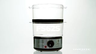 Ovente Electric Food Steamer 5 Quart with 2 Tier Stack able BPA-Free Baskets,