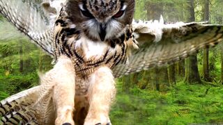 4k Resolution Owl |Birds | Jungle