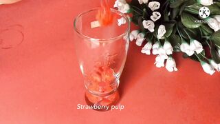 Strawberry drink /strawberry milk drink