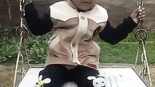 Playing a ping.