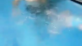 Amazing training of swimming