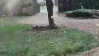 Beautiful. Snowfall in. UK