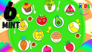 Kid's Funn With vegetable's Learning Video