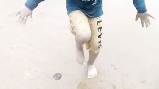 On Beach