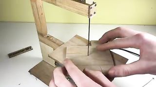 How to make scroll saw machine