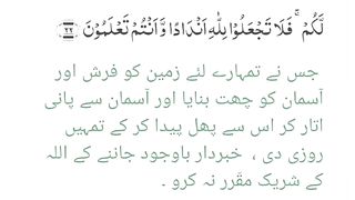 Surah Albaqarah Ayat 21-25