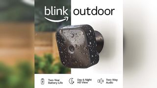 Blink Outdoor - wireless, weather-resistant HD security camera, two-year battery life, motion detection, set up in minutes – 3 camera kit