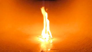 Soothing, Calming and Relaxing Music - Fire motion and Effects Video