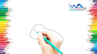 How to draw a bee / bee sketch/ pencil se bee kaise bnaien/ AAA drawing invention