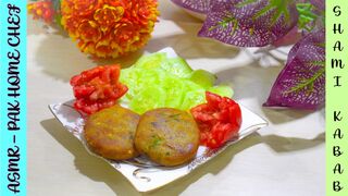 how to make shami kabab at home|asmr cooking sounds