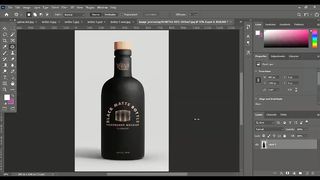 how to remove text from bottle