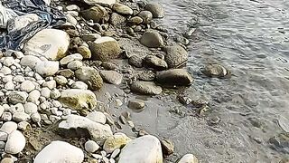 Beautiful bridge view on jehlum river