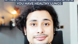 you can check your lungs