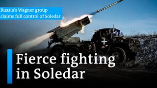 War in Ukraine Soledar's fate unclear amid heavy fighting