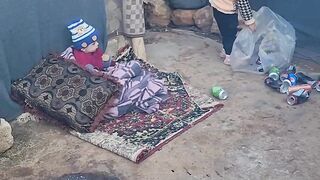 Village life morning kids routine