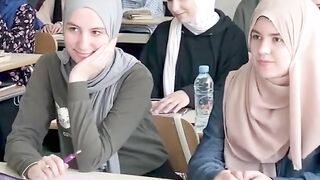 Muslim college girls
