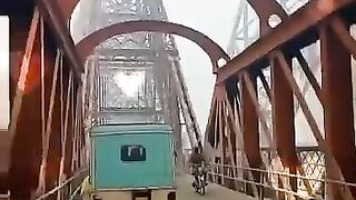 Beautifull bridge rohri Sindh river view