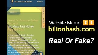 bilionhash com withdraw? | bilionhash com Review | bilionhash com Real Or Fake?
