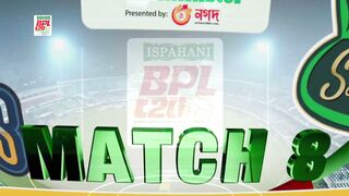 BPL Match 8 Highlights 2023 | Bangladesh Premier League 8 Match Highlights