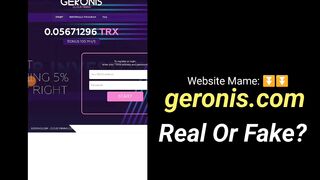 geronis com Withdraw? | geronis com Or Fake? | geronis com