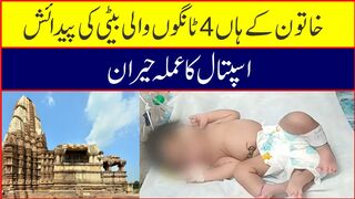 A woman gives birth to a daughter with 4 legs #hdnewskharian #hdnews #kharian news