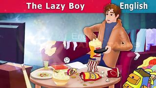 Kids Cartoons | The Lazy Boy Story | Cartoon Stories | @EnglishFairyTales #kidscartoons