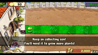 Plants Vs zombies gameplay part 1 ahmad10