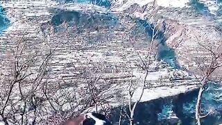 Snow fall Kashmir
