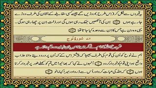 71 Surah Nuh Only Urdu Translation