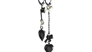 Betsey Johnson Heart/Bow Drop Earrings .  buy now  https://amzn.to/3RlaHwf