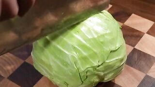 Капуста с яйцами