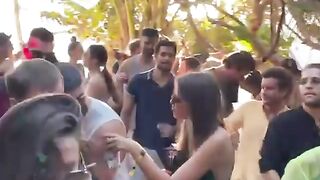 Fedele and MRAK with the bangers at the afters in Tulum @mila_stojs