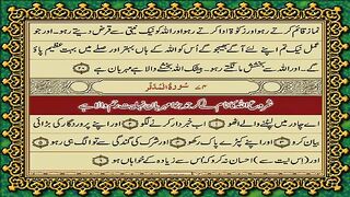 74 Surah Al-Mudatsir Only Urdu Translation