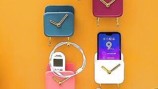 Wall mounted clock design holder