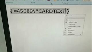 Number to Word in Microsoft word।। # digits into words  #trending #viral #febpostshorts #febpostvideos #interesting #amazing #wonderful #test