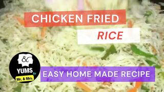 Chicken Fried Rice Recipe | Chinese Rice | Delicious Home Made Recipe