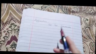 English Application for Fee Concession