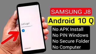 Samsung j8 j810f frp removed by free tool