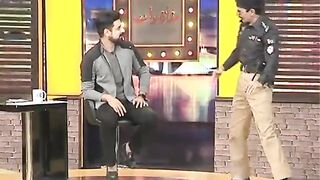 Mian Afzal Of Nirgoli Performance In Mazaaq Raat With.Ahsan Khan & Sundas Jameel