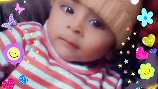Baby mouth writing