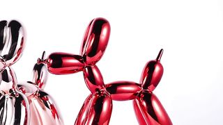 Electroplating Balloon Dog Jewelry Crafts