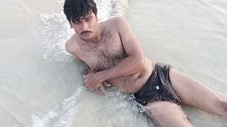 uae dubai sharjah osean al mamzar beach